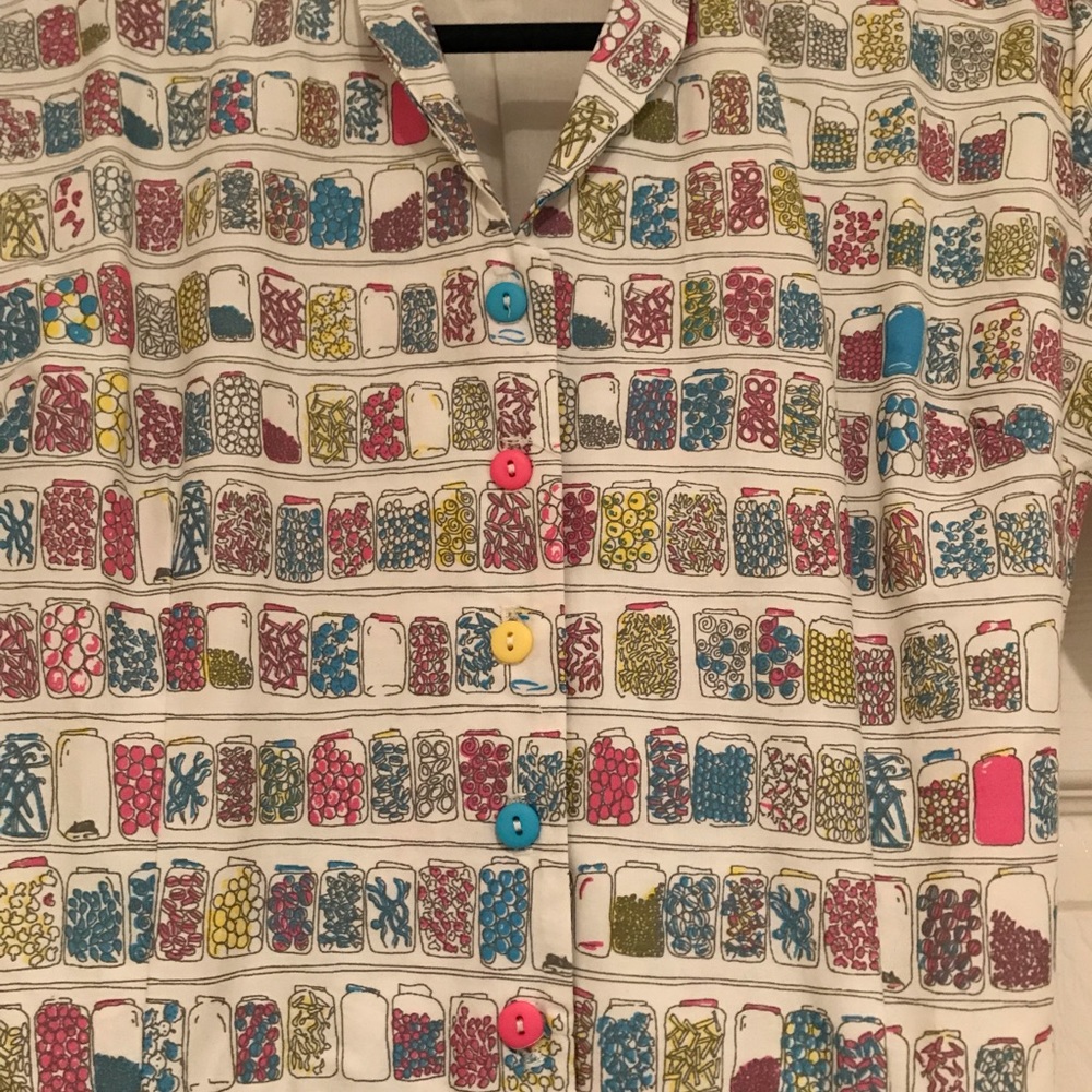 Poppy Candy Jars Short Sleeve Dress / Size US 4 🍬🍭 - Picture 3 of 11